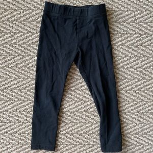 Crewcuts girl’s black leggings